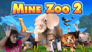 MINE ZOO 2 By Cyclone  A Minecraft Marketplace Zoo Simulator [upl. by Fransis]