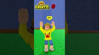 HE WAS BANNED FROM HAVING FRUIT IN THE BLOX FRUITS BUT ⛏ shorts [upl. by Faubert220]