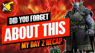 DID YOU FORGET ABOUT THIS   Underpriest Brogni Day 2 Recap  BGEs Guides  RAID Shadow Legends [upl. by Flam]