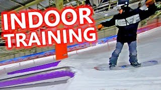 Epic Indoor Snowboard Training at Landgraaf Snowworld [upl. by Femmine]