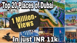 6 Days Perfect Itinerary for Dubai Best places to visit in Dubai IndiansAbroad [upl. by Llennhoj]