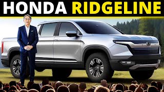 Honda OFFICIALLY Confirmed The 2024 Honda Ridgeline TrailSport [upl. by Susej]