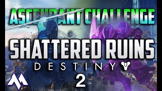 Shattered Ruins Ascendant Challenge Solo Guide  Destiny 2  Corrupted Eggs amp Lore Locations [upl. by Nilla]