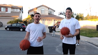 DEVIN BOOKER SURPRISES ME AT HOME BASKETBALL CHALLENGE [upl. by Hootman600]