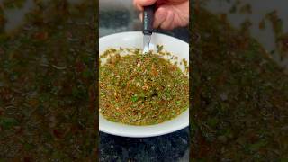 Salsa criolla o salsa chimichurri cuál te gusta más receta recetas salsa criolla chimichurri [upl. by Odo]