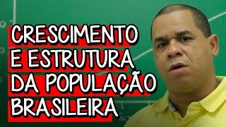 Crescimento e Estrutura da População Brasileira  Extensivo Geografia  Descomplica [upl. by Anauqahc]