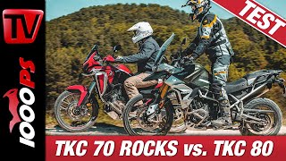 Enduro Reifen Legende Conti TKC 80 vs TKC 70 Rocks  Vergleichstest [upl. by Aerda]