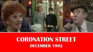 Coronation Street  December 1992 [upl. by Xonel]