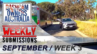 Dash Cam Owners Australia Weekly Submissions September Week 3 [upl. by Rollecnahc5]