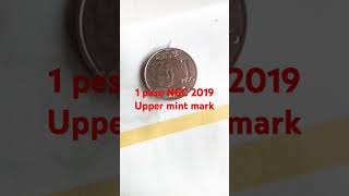 1 peso NGC 2019 upper mint mark [upl. by Aciretehs]