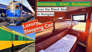 From the Black Sea to Hungary in Luxury Sleeping Car  part 1 Astra Trans Carpatic Night Train [upl. by Gherardo]