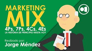 Marketing Mix 🍸  Las 4Ps 7Ps 4Cs o 4Es del Marketing [upl. by Eninotna]