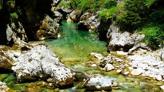 Szlovénia látnivalói  Tolmin Szurdok Tolminska Korita  Slovenia attractions [upl. by Beore]