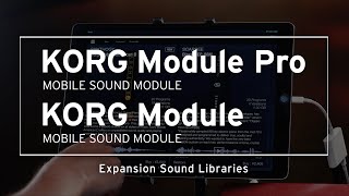 KORG Module  Expansion Sound Libraries [upl. by Eahsal]