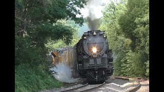 Chasing the Union Pacific 4014 Big Boy 4884 Largest Steam Locomotive Ever Built  Wisconsin 2019 [upl. by Burton]