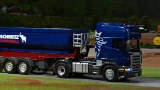 SIKU CONTROL32  Scania mit Kippsattelauflieger [upl. by Diego]