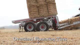 Bale Chaser  NW AG Equipment  Big Bale Stacker [upl. by Tremain]