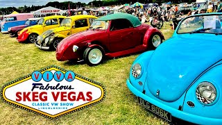 SKEG VEGAS Classic Car VW Show Modified Beetle Bus Karmann [upl. by Tsenrae154]