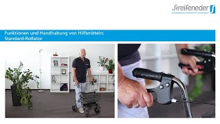 Rollator MFU – Funktionen und Handhabung von Hilfsmitteln [upl. by Areht]