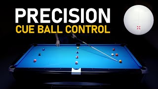 Pool Drill  Precision Cue Ball Control [upl. by Lorant560]