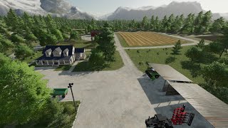 FS22  Goldcrest Valley  Ep1  New start with Small map tour [upl. by Emerson69]