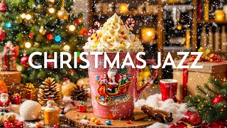 Christmas Jazz Music 🎄 Sweet Christmas Coffee Music amp Bossa Nova  Christmas Ambience for RelaxWork [upl. by Anawak701]