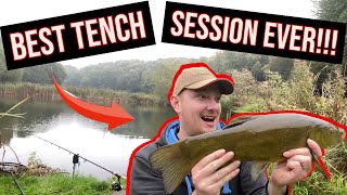 Autumn Tench Session PLUS BONUS Crucians [upl. by Annaoj]