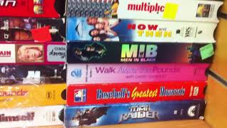 VHS Section at The Salvation Army Thrift Store In Newmarket [upl. by Catie]