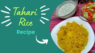 Tehari Rice Recipe  Tehri Rice [upl. by Adolph504]