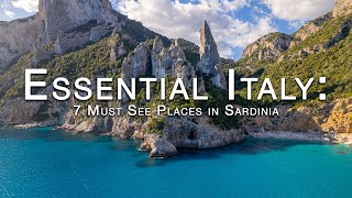 Essential Italy  The 7 MustSee Places in Sardinia  4K Travel Guide [upl. by Kata]