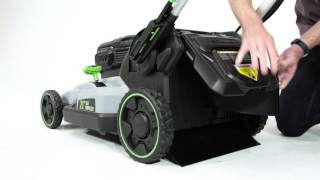 How to Attach Accessories to the EGO Power 21quot Mowers [upl. by Atiuqa]