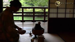 Tea Ceremony Kyoto Maikoya Japan [upl. by Harrison]