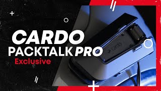 Cardo Packtalk Pro The Best Intercom Yet  Exclusive First Look [upl. by Sprage]