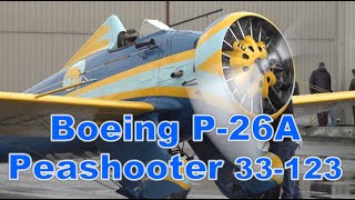 Boeing P26A Peashooter only one [upl. by Lail]