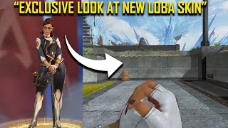 NEW Academy LOBA skin GAMEPLAY  Apex Legends Season 22 [upl. by Nnave]