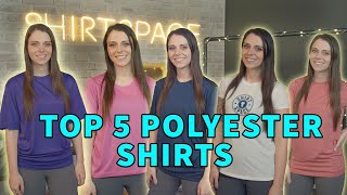 FIVE 5 Of The Top Polyester Shirts On The Market [upl. by So483]