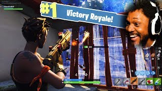 FIRST TIME EVER PLAYING FORTNITE  Fortnite Battle Royale n00b [upl. by Oruhtra]