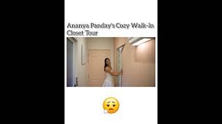 Ananya Panday Cozy WalkIn Closet Tour shorts youtubeshorts shortsfeed trending viral ytshorts [upl. by Maller]