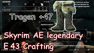 Skyrim AE  legendary survival  E43  Lakeview Manor  Crafting [upl. by Nydia]