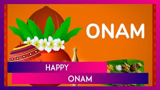 Happy Onam 2024 Messages Greetings Wishes And Quotes To Celebrate The Harvest Festival Of Kerala [upl. by Arais]