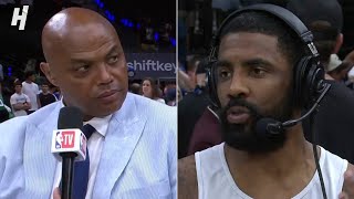 Kyrie Irving joins Chuck amp NBA TV Crew after Game 4 win FULL Interview 🎤 [upl. by Nitsyrc368]