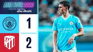 EXTENDED HIGHLIGHTS  Man City 12 Atletico Madrid  Dias scores in narrow defeat to Atletico [upl. by Attelrahs]