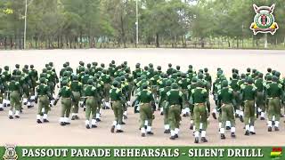 KENYA PRISONS SERVICES 45TH PASSING OUT PARADE SILENT DRILL REHEARSALS [upl. by Stanislas41]