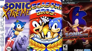 Cancelled Sonic Games [upl. by Fidele]