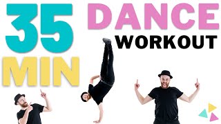 35MINUTE DANCE WORKOUT  How To Dance  Fitness  PE  Dance Compilation [upl. by Attekram]