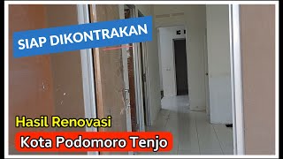 BEGINI HASIL RENOVASI RUMAH KAMI DI KOTA PODOMORO TENJO [upl. by Alfi]