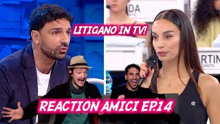 Todaro Offende i Professionisti  Reaction Amici ep14 [upl. by Huff866]