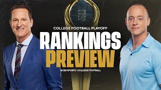 College Football Playoff Rankings PREVIEW Which teams are worthy of a playoff berth [upl. by Marje]