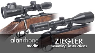 Ziegler ZP Scope Mount Installation Instructions [upl. by Temple856]