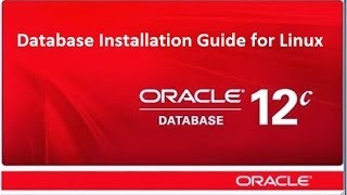 How to install oracle 12c on Linux [upl. by Euqimod]